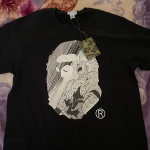 Bape dragon ball z shirt